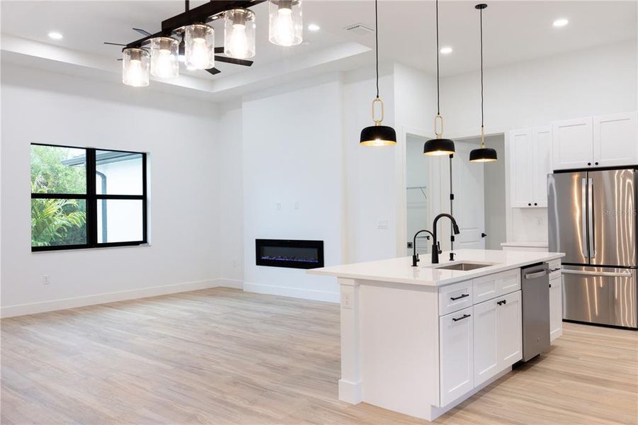 Furnished interior view inside a new home in , North Port (Image 5).