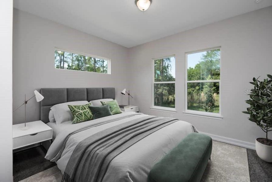 Furnished interior view inside a new home in , Ocala (Image 6).
