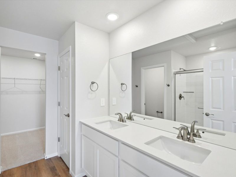 Furnished interior view inside a new home in Three Hills, Morrison (Image 7).