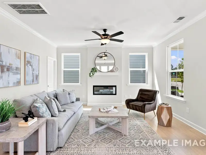 Furnished interior view inside a new home in Forestville Yard, Knightdale (Image 8).