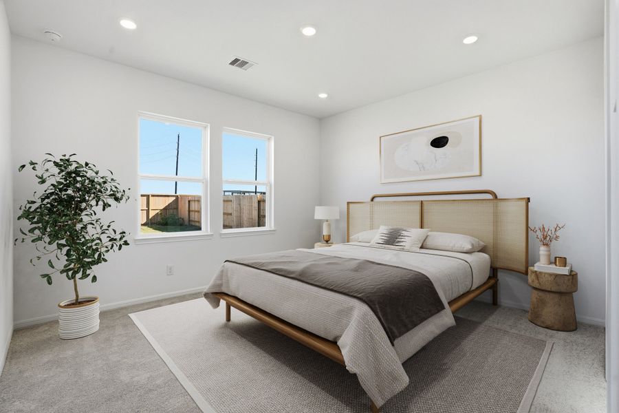 Furnished interior view inside a new home in Hockley Meadows, Hockley (Image 18).
