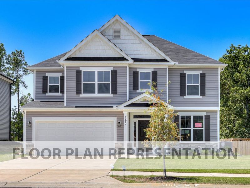 Front Exterior Representation Photo | Parkwood Plan Front Exterior Representation Photo | Parkwood Plan