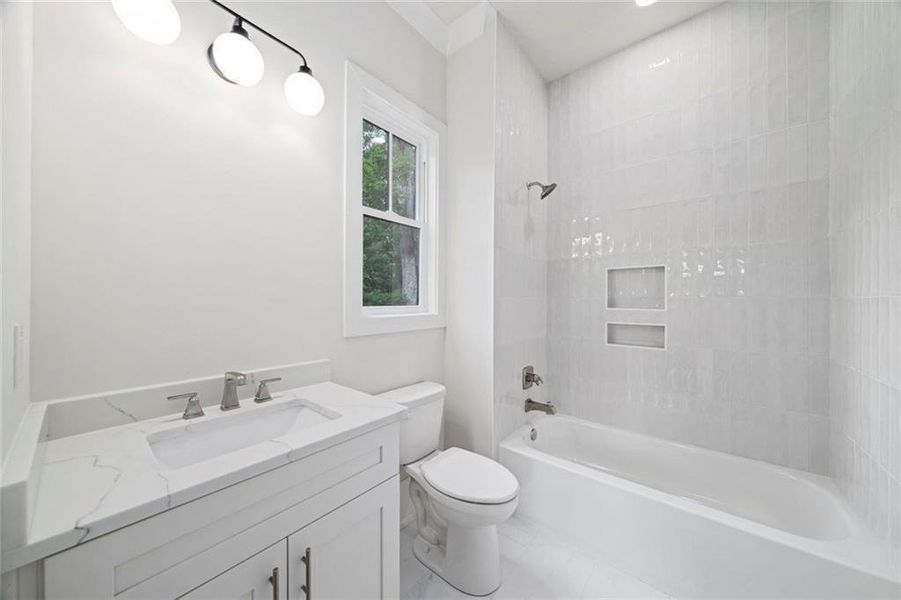 Furnished interior view inside a new home in , Atlanta (Image 12). Furnished interior view inside a new home in , Atlanta (Image 12).
