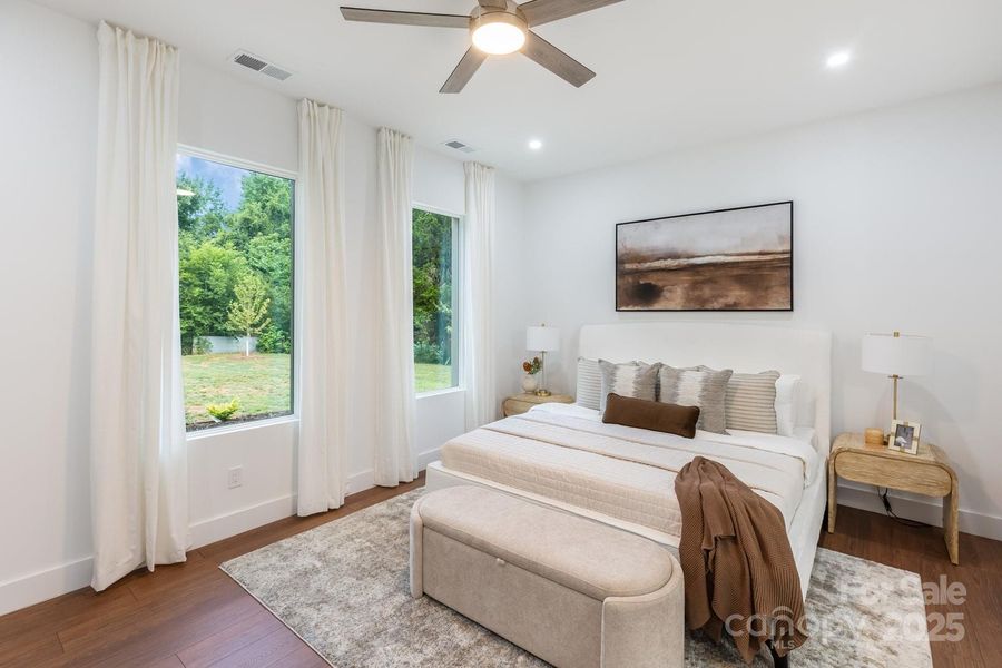 Master Bedroom with separate Exit door