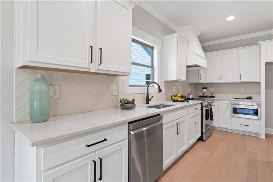 Furnished interior view inside a new home in , Greensboro (Image 15).