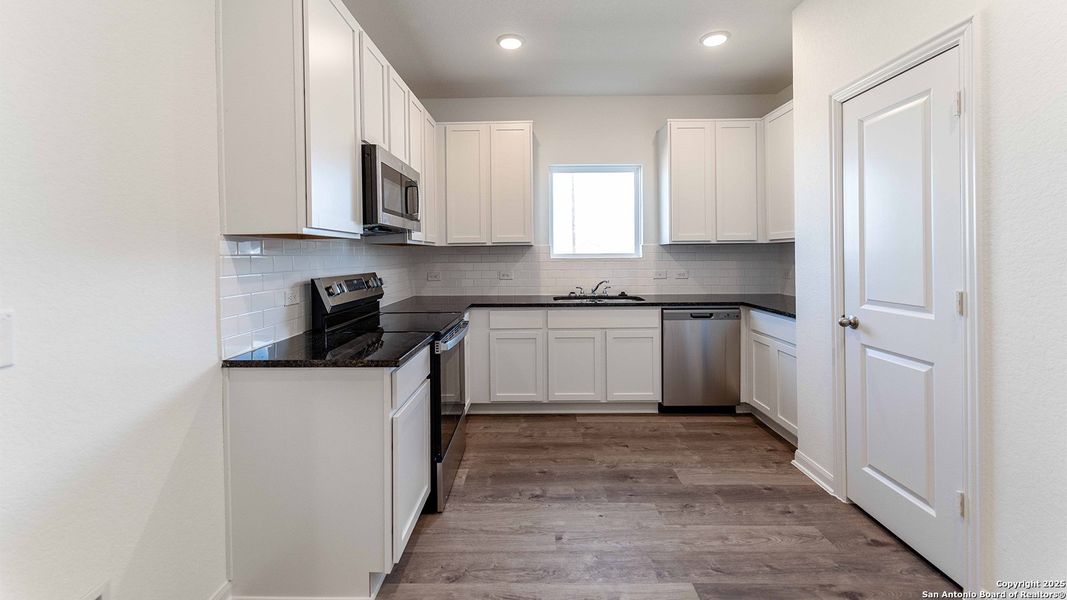 Furnished interior view inside a new home in Katzer Ranch, Converse (Image 3).