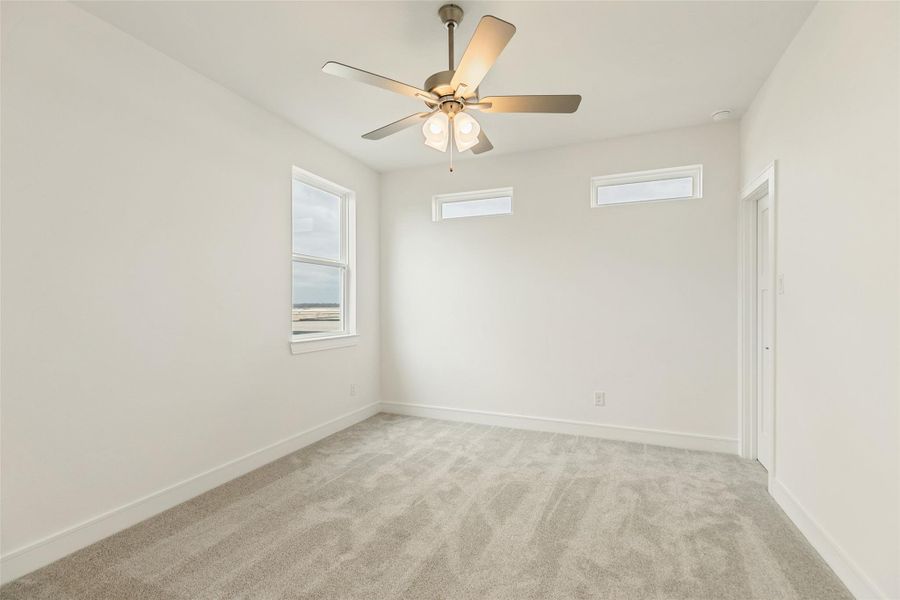 Spacious, unfurnished interior of a new home in Bridgeland Central, Cypress (Image 16).