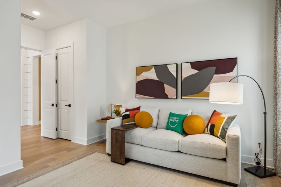 Furnished interior view inside a new home in Talia, Mesquite (Image 11). Furnished interior view inside a new home in Talia, Mesquite (Image 11).