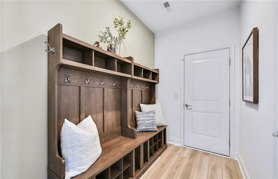 Furnished interior view inside a new home in Haverhill Estates, Dacula (Image 28).
