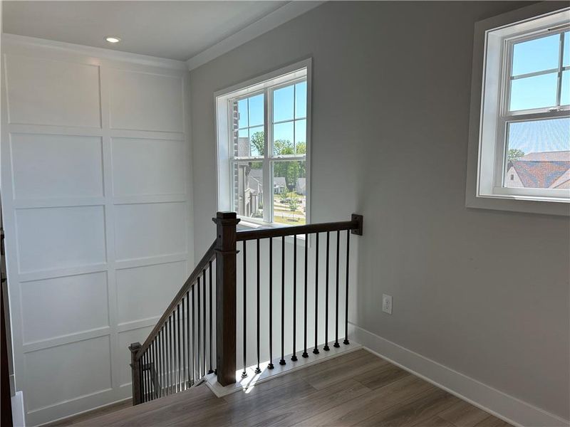 Spacious, unfurnished interior of a new home in Rosewood Lake Preserve, Hoschton (Image 19).