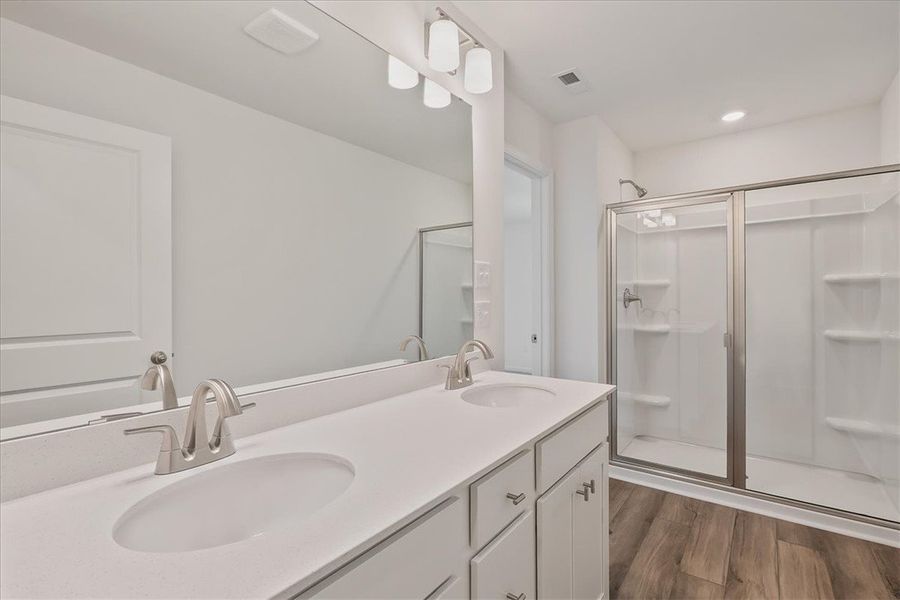 Furnished interior view inside a new home in Meece Townhomes, Easley (Image 6).