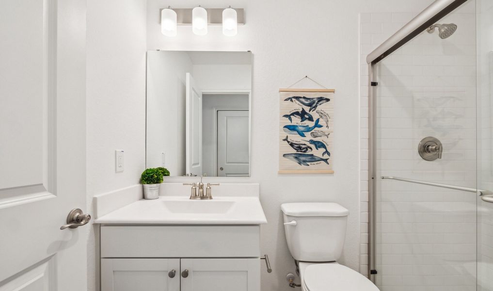 Representative furnished interior of a home built from the El Paso by K. Hovnanian® Homes in Oakberry Trails, Waller (Image 23).