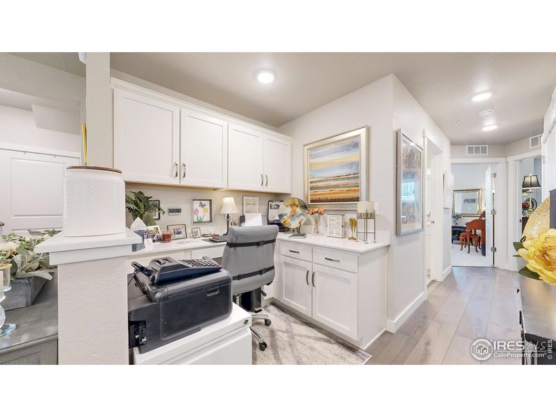 Furnished interior view inside a new home in The Lakes at Centerra - Discovery, Loveland (Image 12).