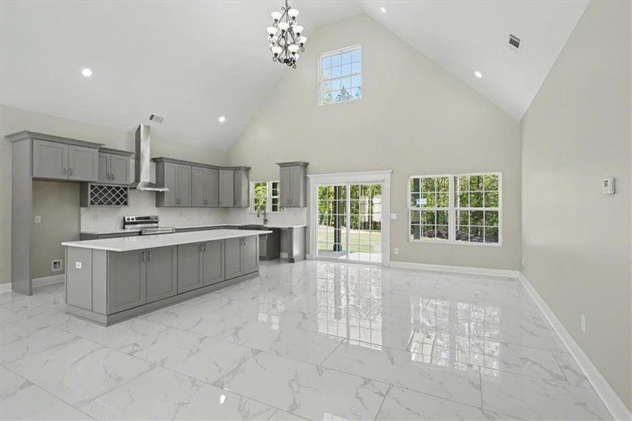 Furnished interior view inside a new home in , Lindale (Image 12).