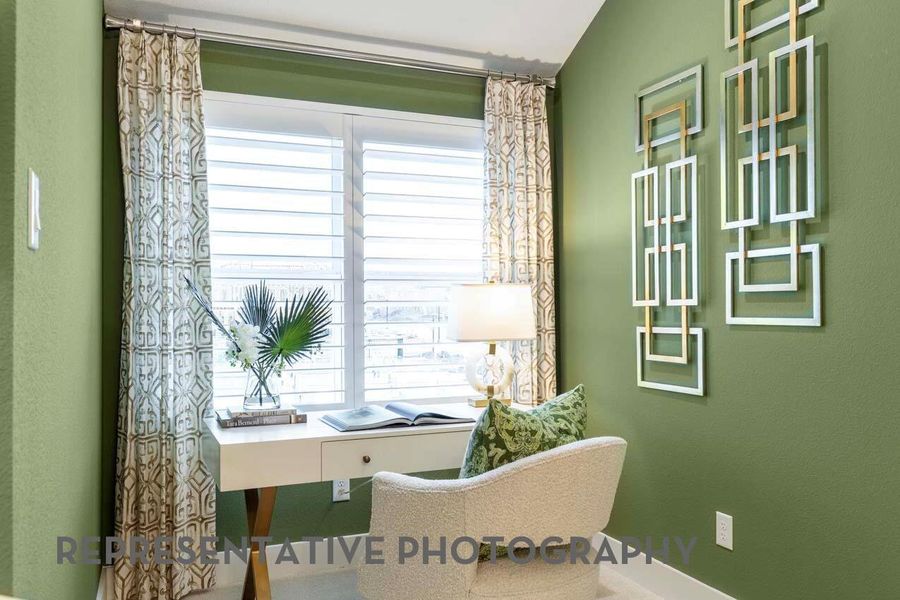Furnished interior view inside a new home in Woodforest Townhomes, Montgomery (Image 12). Furnished interior view inside a new home in Woodforest Townhomes, Montgomery (Image 12).