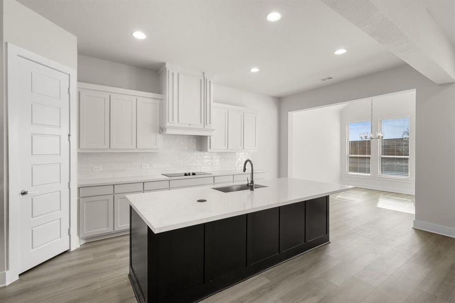 Furnished interior view inside a new home in The Retreat - Phase 1, Waxahachie (Image 13).