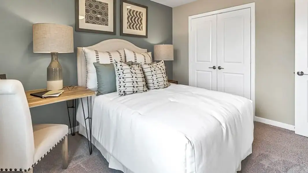 Furnished interior view inside a new home in Trillium, Richmond (Image 20).