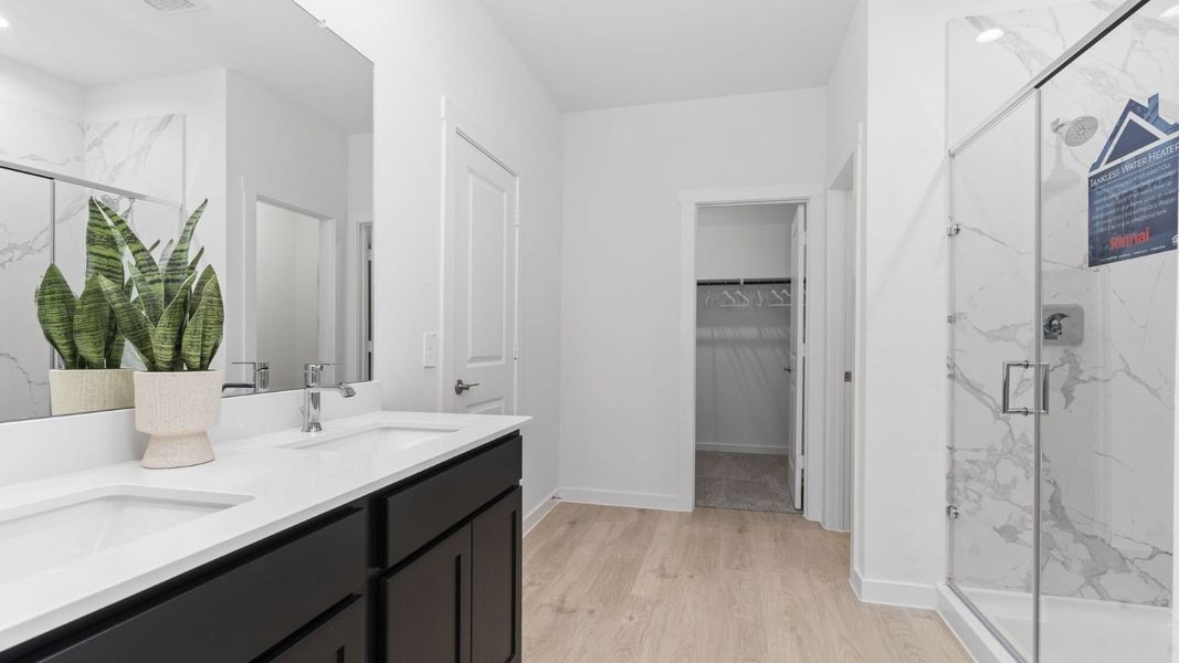 Furnished interior view inside a new home in Tamarron, Fulshear (Image 27).
