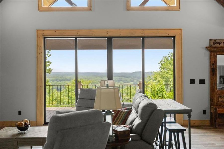 Furnished interior view inside a new home in , Cleveland (Image 11).