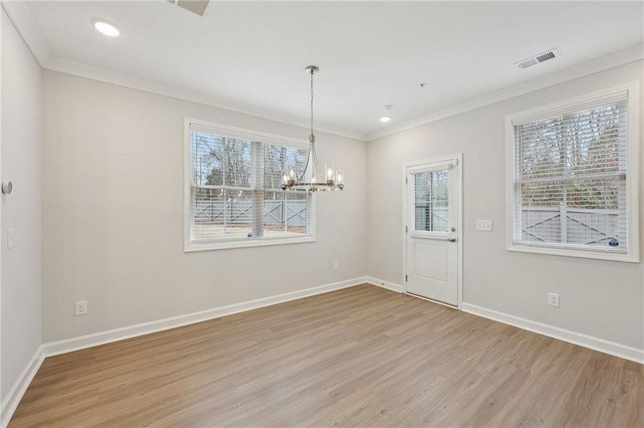 Spacious, unfurnished interior of a new home in , Marietta (Image 13).