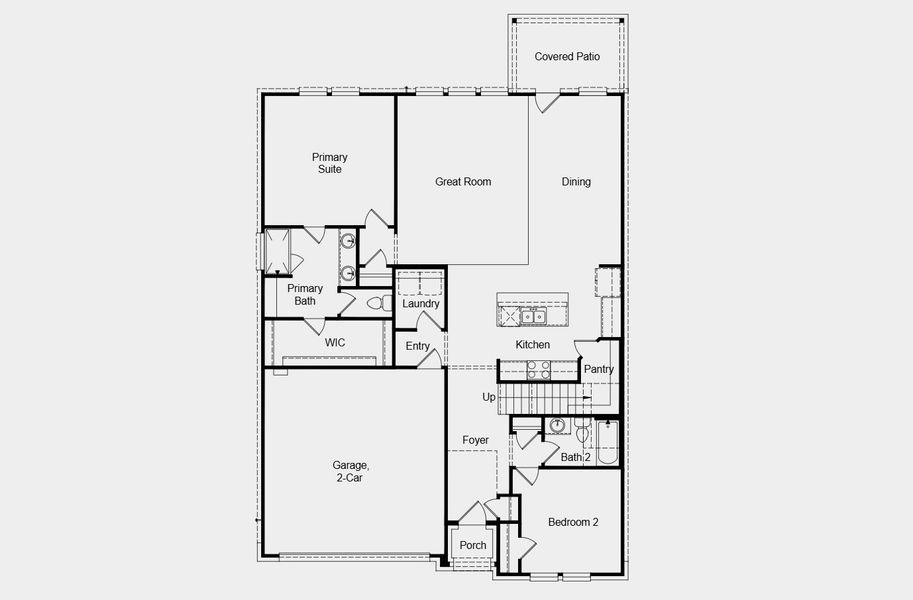 2D floor plan layout of this home in River Ridge, Crandall, TX (Image 4). 2D floor plan layout of this home in River Ridge, Crandall, TX (Image 4).
