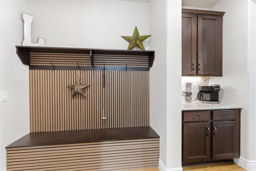 Furnished interior view inside a new home in , Denton (Image 29).