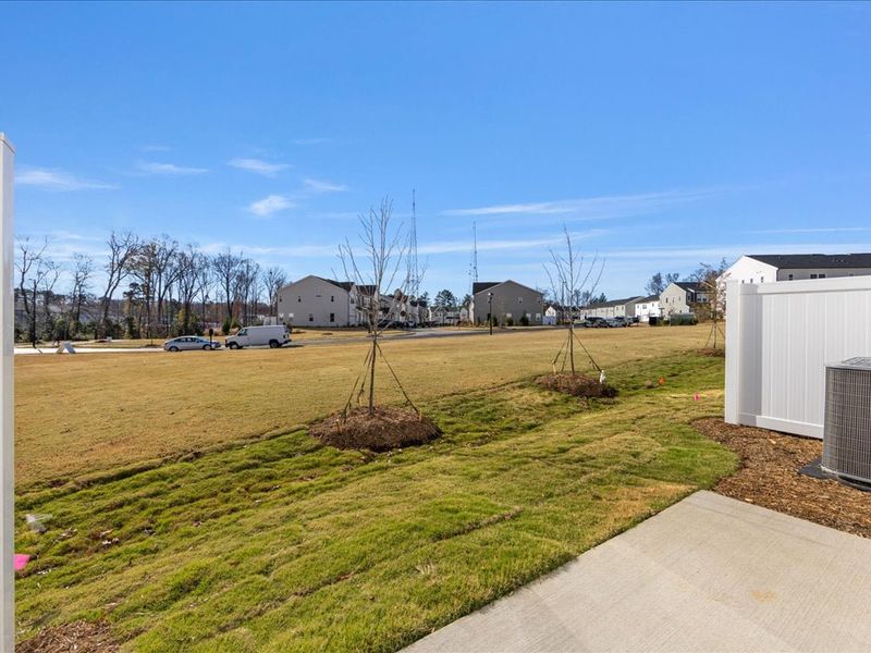 Exterior details and patio area of a home in Fifteen 15 Cannon, Charlotte (Image 3).