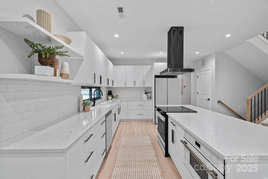 Furnished interior view inside a new home in , Charlotte (Image 18).