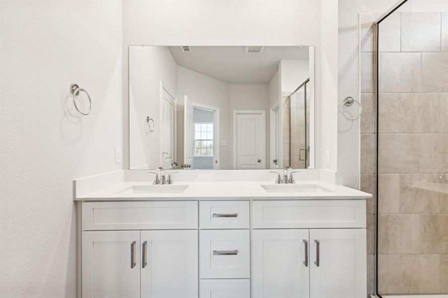 Furnished interior view inside a new home in Venetian, Weston (Image 8).