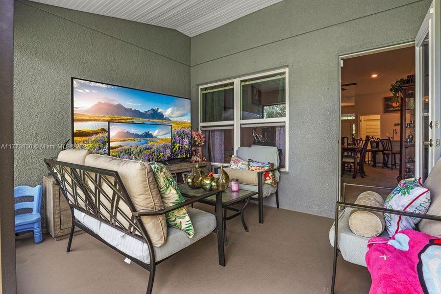 Furnished interior view inside a new home in Waterstone 62, Fort Pierce (Image 10).
