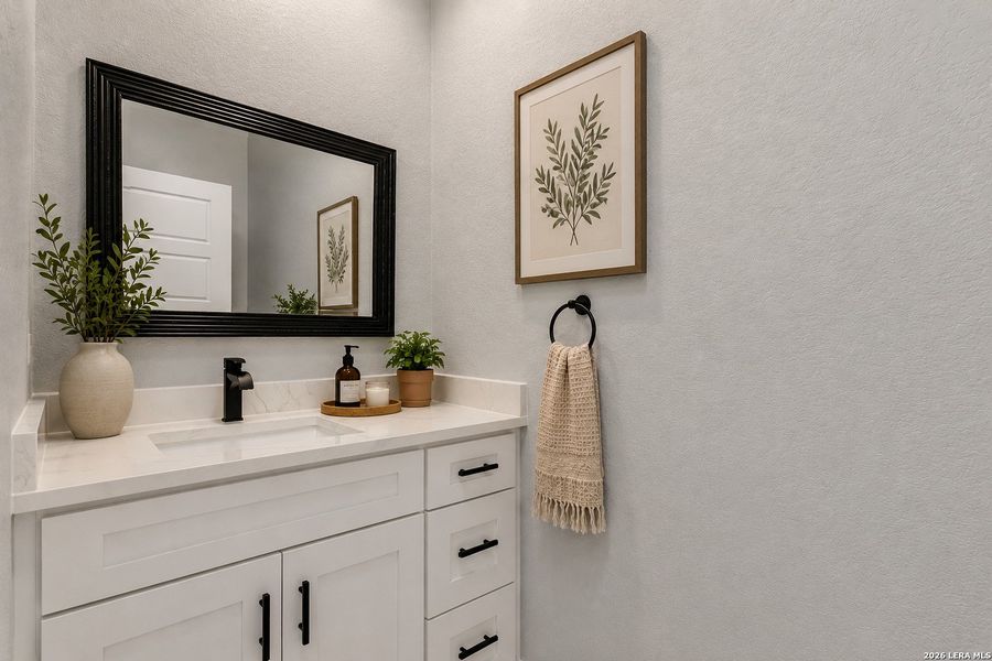 Close-up of interior finishes inside a home in , Atascosa (Image 20).