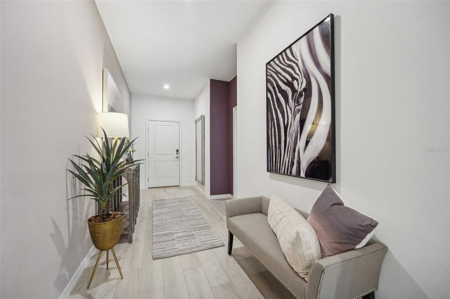 Furnished interior view inside a new home in Brack Ranch, St. Cloud (Image 4).