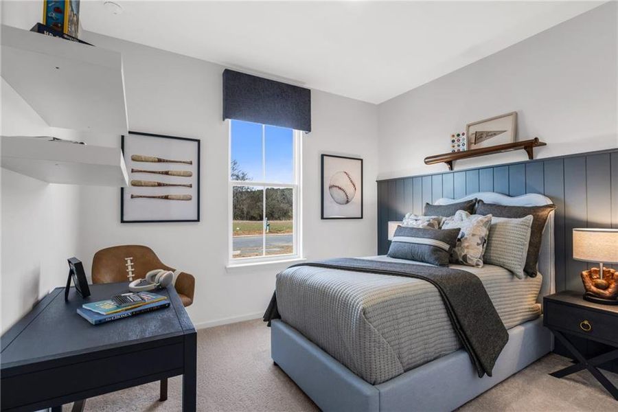 Furnished interior view inside a new home in Three Rivers, Rome (Image 13).