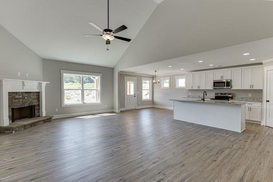 Spacious, unfurnished interior of a new home in , Hartwell (Image 24). Spacious, unfurnished interior of a new home in , Hartwell (Image 24).