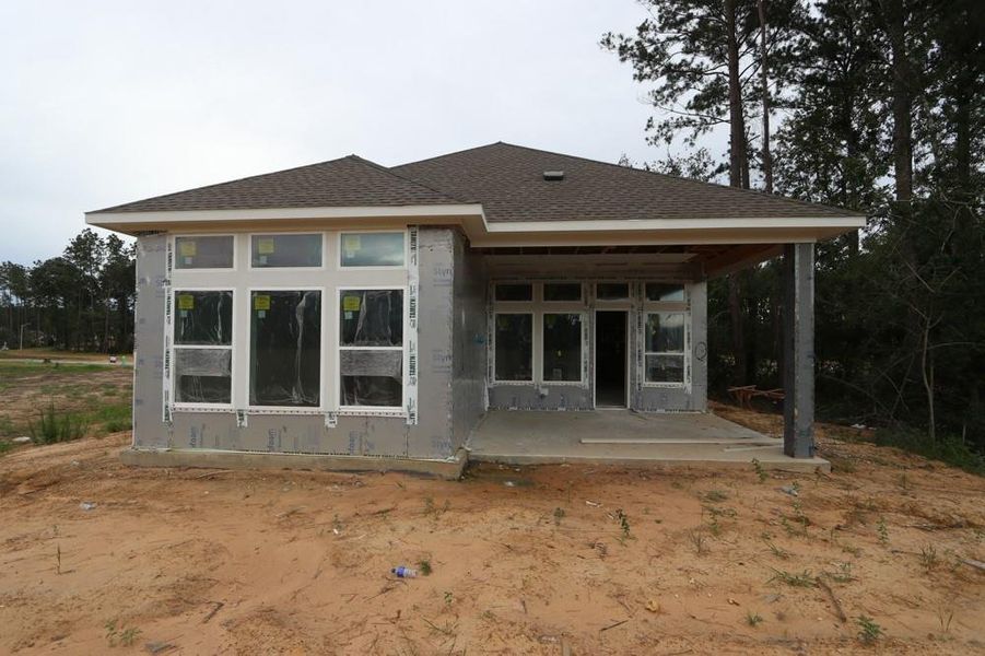 In-progress construction of a new home in ARTAVIA 45' Homesites, Conroe, TX (Image 31). In-progress construction of a new home in ARTAVIA 45' Homesites, Conroe, TX (Image 31).