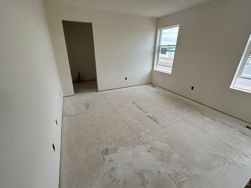 In-progress construction of a new home in Liberty Draw, Evans, CO (Image 19).