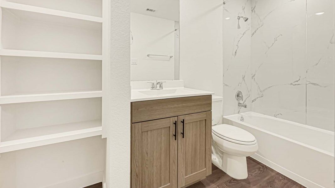Furnished interior view inside a new home in Holly Ridge, Rosenberg (Image 14).