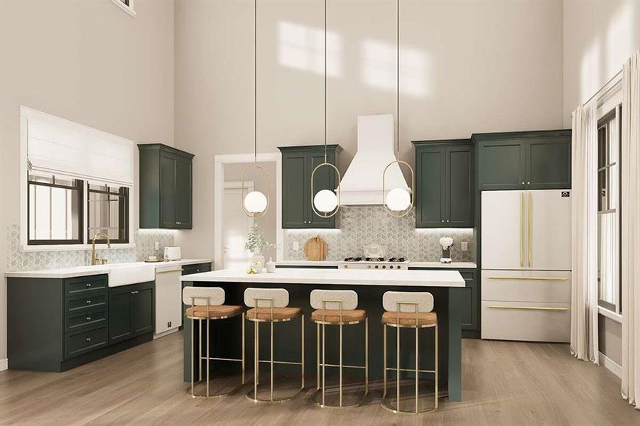 Furnished interior view inside a new home in , Paradise (Image 7).