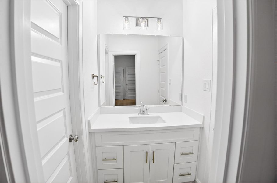 Furnished interior view inside a new home in , Houston (Image 8).