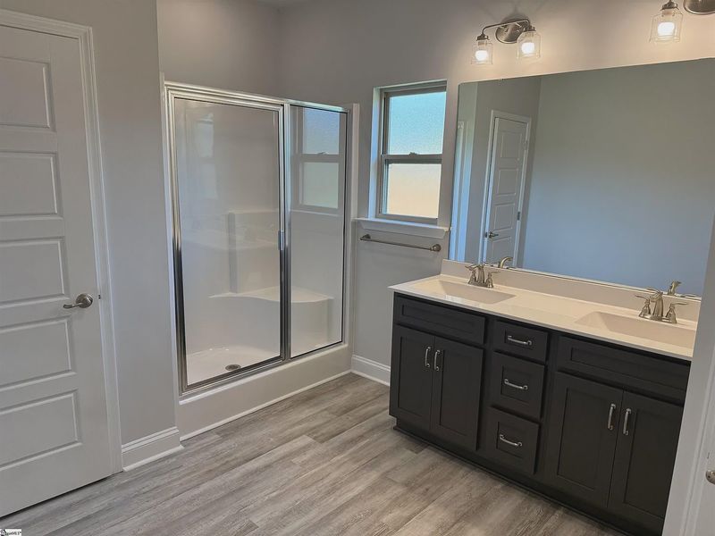 Furnished interior view inside a new home in Bracken Woods, Piedmont (Image 8). Furnished interior view inside a new home in Bracken Woods, Piedmont (Image 8).
