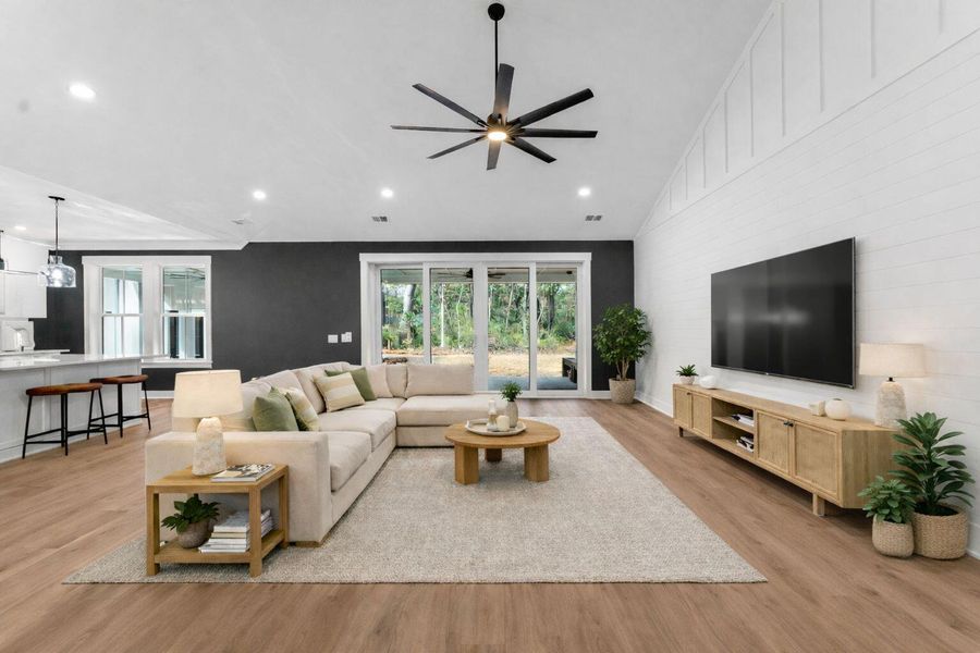 Furnished interior view inside a new home in , Summerville (Image 5).