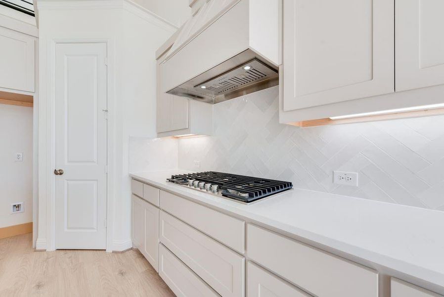 Furnished interior view inside a new home in Park Trails, Forney (Image 8).