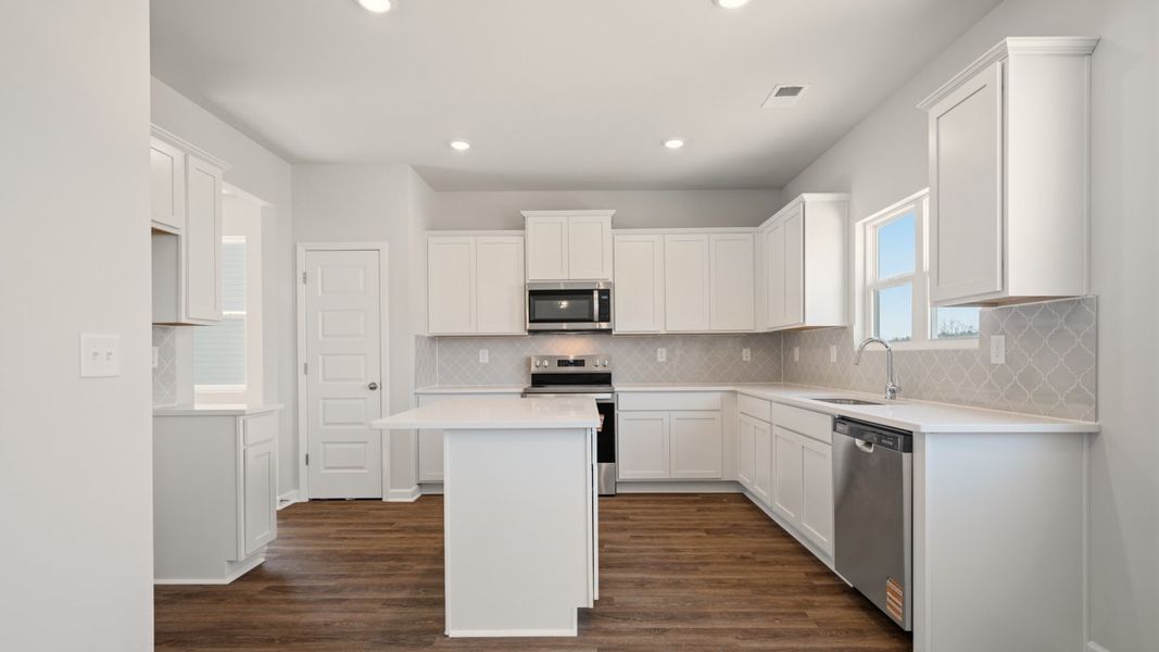 Furnished interior view inside a new home in Cedar Ridge - Locust Grove Station, Locust Grove (Image 5).