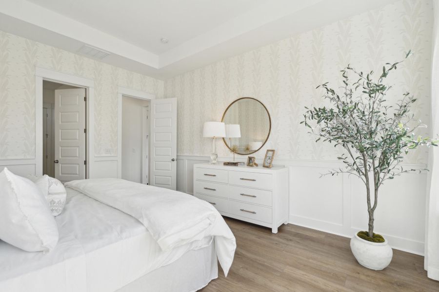 Furnished interior view inside a new home in Limehouse Farms: Arbor Collection, Summerville (Image 39). Furnished interior view inside a new home in Limehouse Farms: Arbor Collection, Summerville (Image 39).