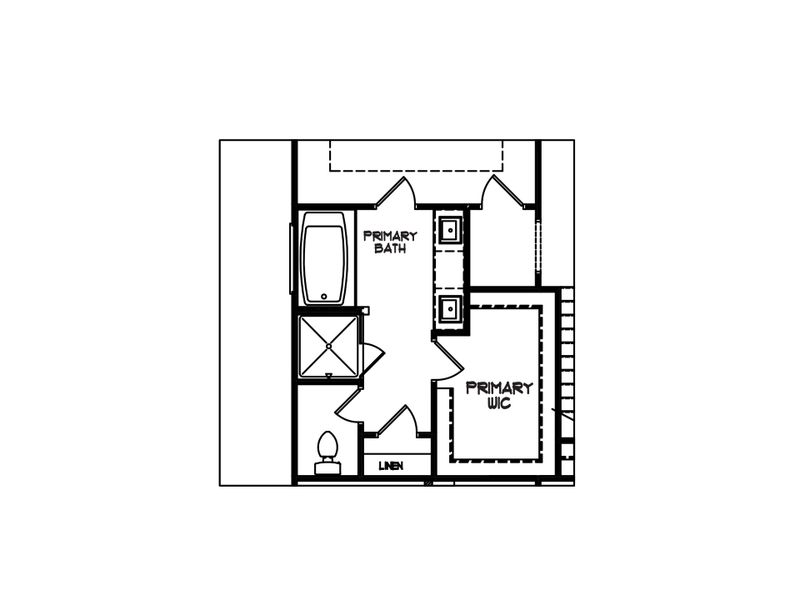 2D floor plan layout for the The Serenity by My Home Communities in Red Bird Manor, Jefferson, GA (Image 8). 2D floor plan layout for the The Serenity by My Home Communities in Red Bird Manor, Jefferson, GA (Image 8).