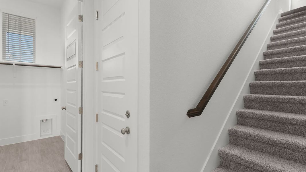 Close-up of interior finishes inside a home in Highland Village, Georgetown (Image 9).