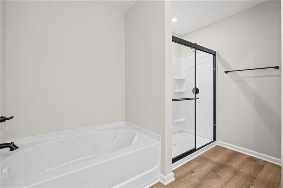 Furnished interior view inside a new home in Sage Woods, Dallas (Image 9).