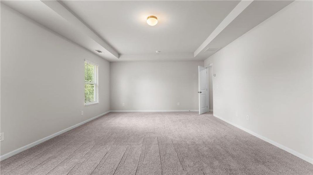 Spacious, unfurnished interior of a new home in Owen Preserve, Canton (Image 13).