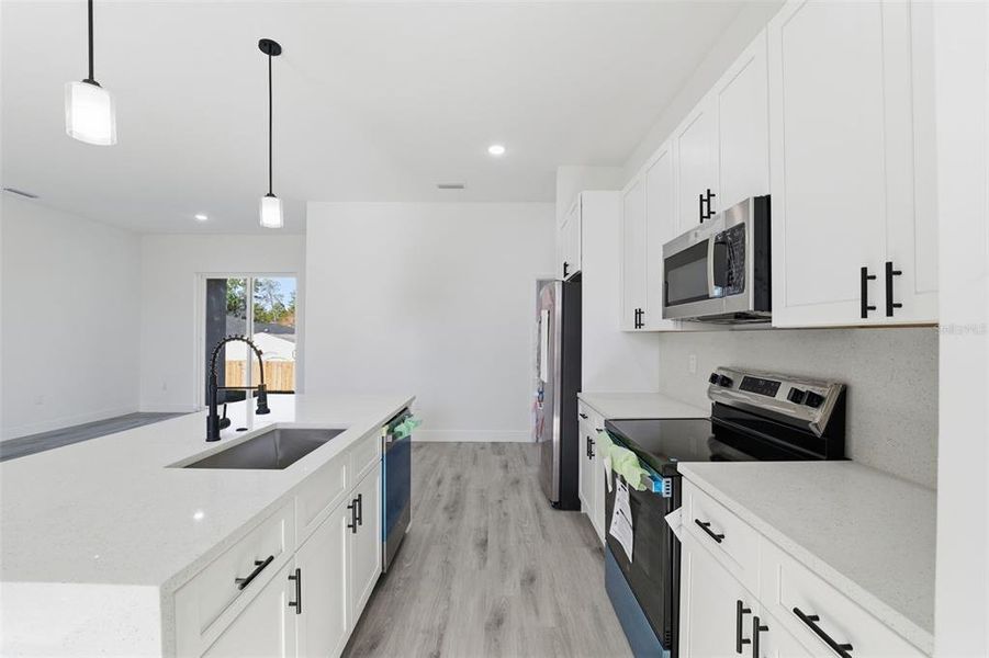 Furnished interior view inside a new home in , Ocala (Image 9).