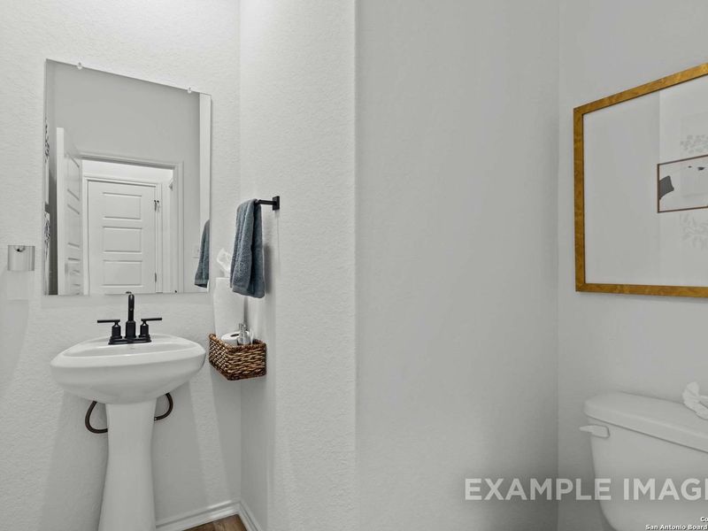 Furnished interior view inside a new home in Bricewood, San Antonio (Image 22).